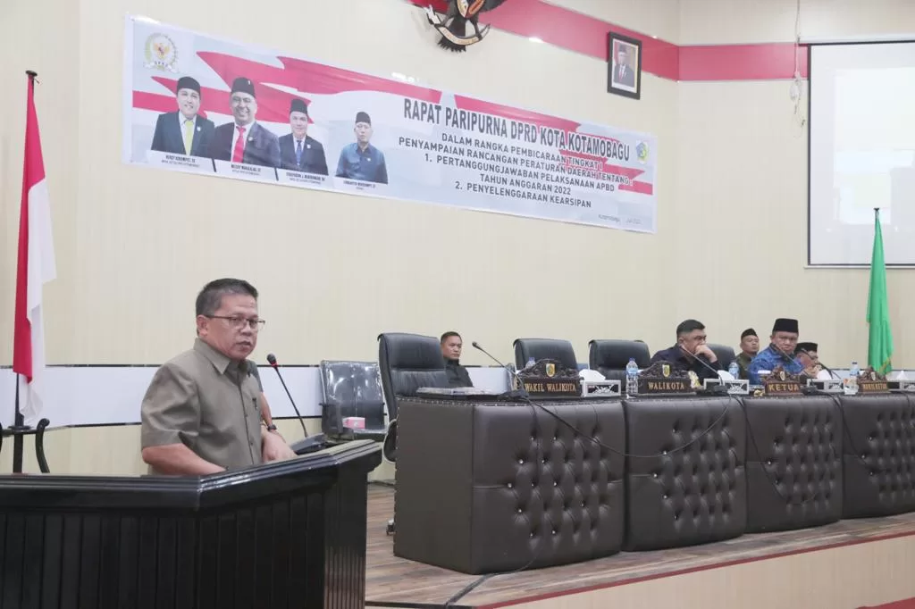 Ranperda Pertanggungjawaban APBD Kota Kotamobagu 2022
