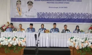 Pengukuhan Dewan Pengurus KORPRI Kota Kotamobagu: Wali Kota Tatong Bara Menguatkan Komitmen Profesionalisme